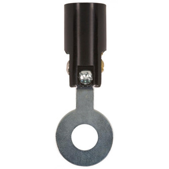 Candelabra Base Phenolic Sockets With Spring Clip in Black (230|801274)