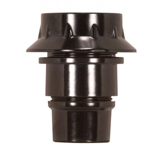 Candelabra European Style Socket in Black (230|801095)