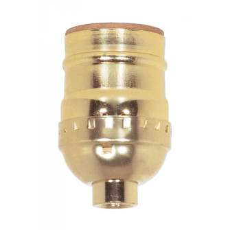 Short Keyless Socket in Brite Gilt (230|801010)