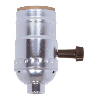 3 Terminal (2 Circuit) Turn Knob Socket With Removable Knobs in Nickel (230|801009)