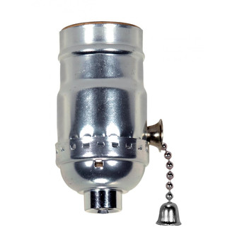 On-Off Pull Chain Socket in Nickel (230|801007)