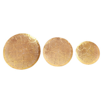 Petal Shield Wall Decor in Gold (443|W6342)