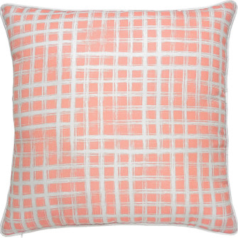 Morane Pillow in Coral/ White (443|PWFLO1012)