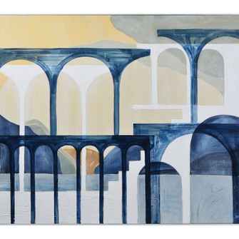 Eleanor Canvas Art in Whitewash (443|OL2069)