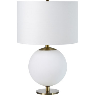 Pasca One Light Table Lamp in Etched White (443|LPT1234)