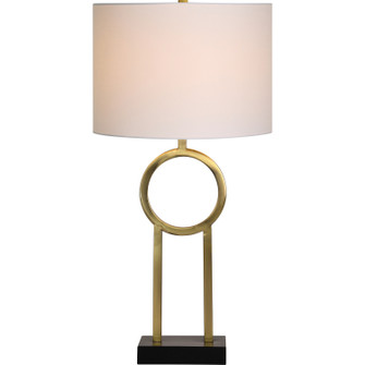 Burlington One Light Table Lamp in Antique -Brass Plated, Black Powder Coated (443|LPT1139SET)