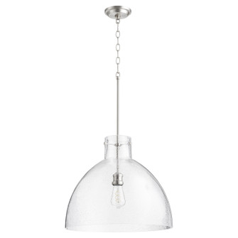 8932 Seeded Pendants One Light Pendant in Satin Nickel (19|893265)