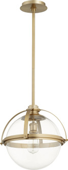 Meridian Globe Pendants One Light Pendant in Aged Brass (19|881580)