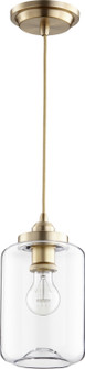 Clear Filament Pendants One Light Pendant in Aged Brass (19|84680)