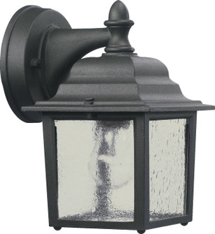 Aluminum Box Lanterns One Light Wall Mount in Black (19|79315)