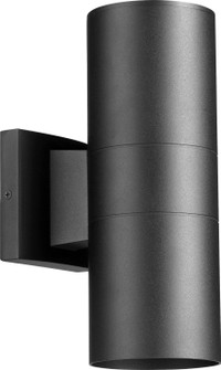 Cylinder Two Light Wall Mount in Textured Black (19|720269)