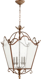 Salento Four Light Entry Pendant in Vintage Copper (19|6906439)