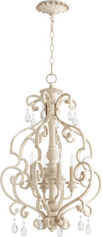 San Miguel Four Light Entry Pendant in Persian White (19|6873470)