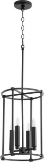 Olympus Four Light Entry Pendant in Textured Black (19|686469)