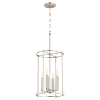 Olympus Four Light Entry Pendant in Satin Nickel (19|686465)