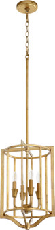 Marquee Four Light Pendant in Gold Leaf (19|6814474)