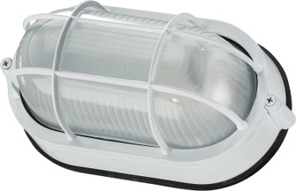 Bulkhead Fixtures One Light Ceiling Mount in White (19|68096)