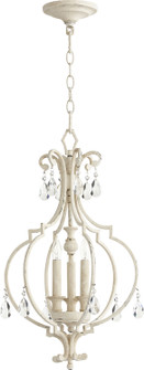 Ansley Three Light Entry Pendant in Persian White (19|6714370)