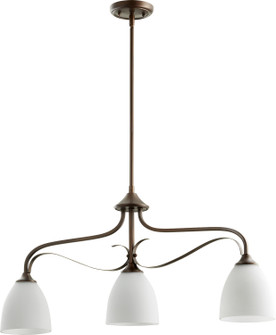 Jardin Three Light Island Pendant in Oiled Bronze (19|6627386)