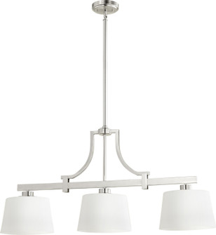 Lancaster Three Light Island Pendant in Satin Nickel (19|6507365)