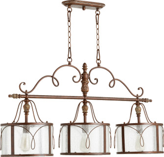 Salento Three Light Island Pendant in Vintage Copper (19|6506339)