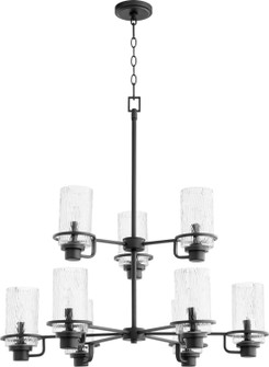 Lazo Nine Light Chandelier in Textured Black (19|627969)