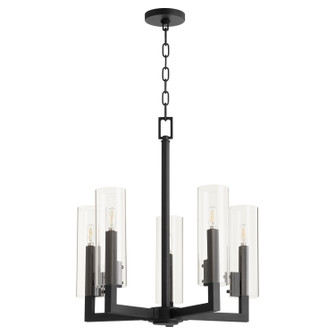 Harbin Five Light Chandelier in Textured Black (19|6277569)