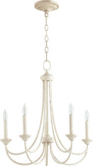 Brooks Five Light Chandelier in Persian White (19|6250570)