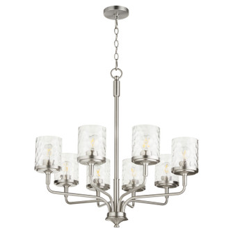 Starky Eight Light Chandelier in Satin Nickel (19|617865)
