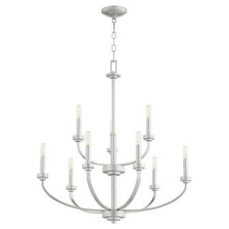 Reyes Nine Light Chandelier in Classic Nickel (19|6160964)