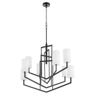 Bolivar Eight Light Chandelier in Matte Black (19|6078859)