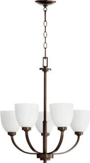 Reyes Five Light Chandelier in Oiled Bronze (19|6060586)