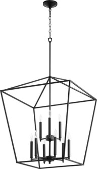 Gabriel Nine Light Entry Pendant in Textured Black (19|604969)