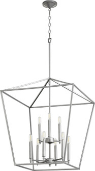 Gabriel Nine Light Entry Pendant in Classic Nickel (19|604964)