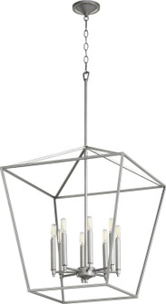 Gabriel Eight Light Entry Pendant in Classic Nickel (19|604864)
