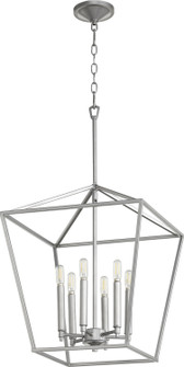 Gabriel Six Light Entry Pendant in Classic Nickel (19|604664)