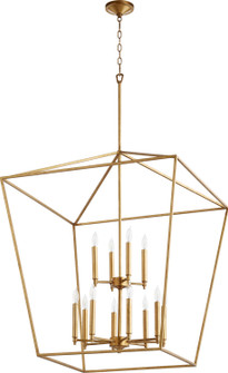 Gabriel 12 Light Entry Pendant in Gold Leaf (19|6041274)