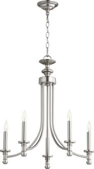 Rossington Five Light Chandelier in Satin Nickel (19|6022565)