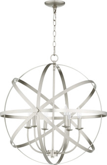 Celeste Six Light Chandelier in Satin Nickel (19|6009665)