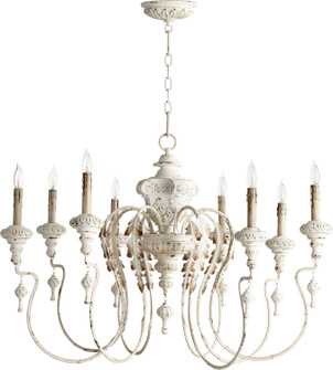 Salento Eight Light Chandelier in Persian White (19|6006870)
