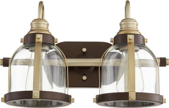 Denny Two Light Vanity in Aged Brass|Oiled Bronze (19|58628086)