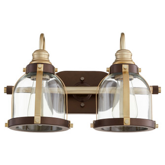 Denny Two Light Vanity in Aged Brass|Oiled Bronze (19|58628086)
