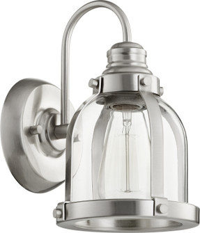 Banded Lighting Series One Light Wall Mount in Satin Nickel (19|586165)