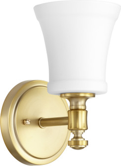 Rossington One Light Wall Mount in Aged Brass w/ Satin Opal (19|5422180)