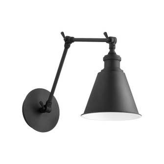 Metal Cone Lighting One Light Wall Mount in Textured Black (19|539169)