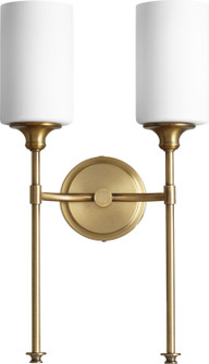 Celeste Two Light Wall Mount in Aged Brass (19|5309280)