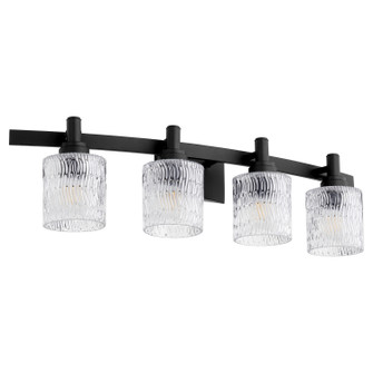 Stadium Four Light Vanity in Textured Black (19|5184469)