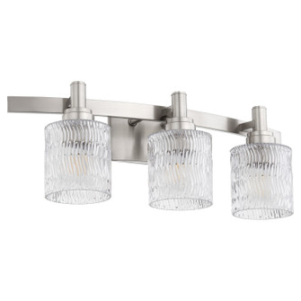 Stadium Three Light Vanity in Satin Nickel (19|5184365)