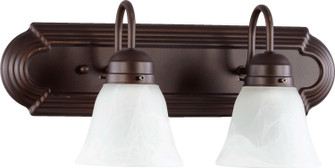 5094 Vanities Two Light Vanity in Oiled Bronze w/ Faux Alabaster (19|50942186)