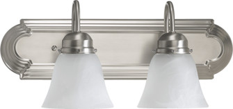 Campbell Two Light Vanity in Satin Nickel (19|50942165)
